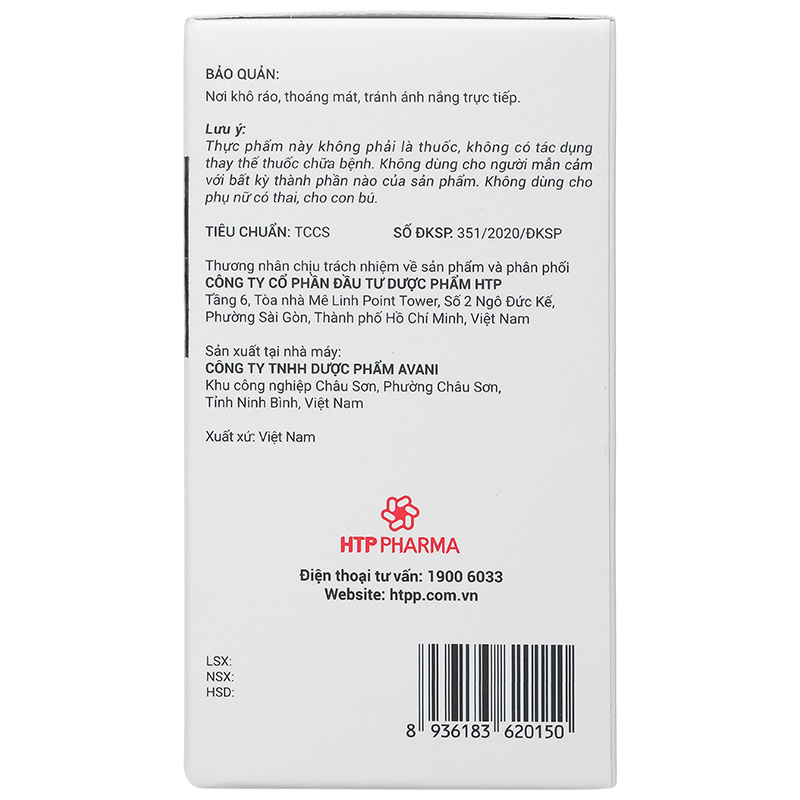 Thực phẩm bảo vệ sức khoẻ: Sắc Ngọc Khang - 29